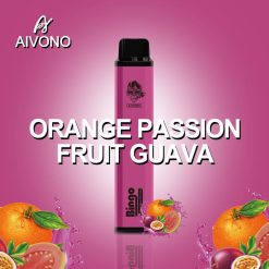 Aivono AIM BINGO 4000 Orange Passionfruit Guava - T86D6132 Aivono Vape Australia