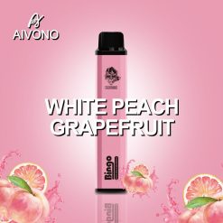 Aivono AIM BINGO 4000 White Peach Grapefruit - T86D6134 Aivono Vape Review