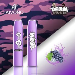 Aivono AIM BOOM 600 Grape Ice - T86D6359 Aivono Vape Price