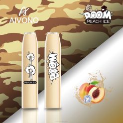 Aivono AIM BOOM 600 Peach Ice - T86D6362 Aivono Vape Review