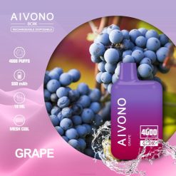 Aivono AIM BOXX 4000 Grape - T86D6213 Aivono Puffs
