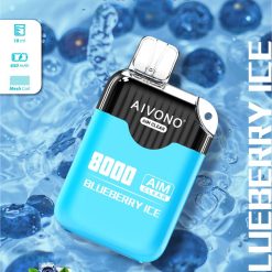 Aivono AIM CLEAR 8000 Blueberry Ice - T86D6206 Aivono Vape Review