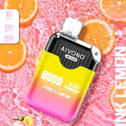 Aivono AIM CLEAR 8000 Pink Lemon - T86D6211 Aivono Vape Price