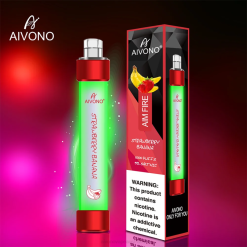 Aivono AIM FIRE 1000 Strawberry Banana - T86D6332 Aivono Vape Australia