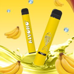 Aivono AIM FISHBONE 600 Banana Ice - T86D6276 Aivono Vape Australia