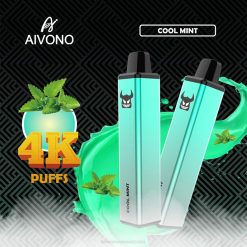 Aivono AIM FREAK 4000 Cool Mint - T86D6254 Aivono Vape Review