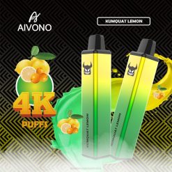 Aivono AIM FREAK 4000 Kumquat Lemon - T86D6256 Aivono Vape Australia