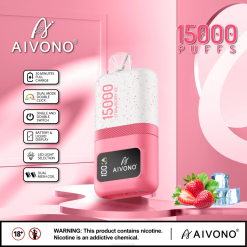 Aivono AIM magic 15000 Strawberry Ice - T86D671 Aivono Vape Price