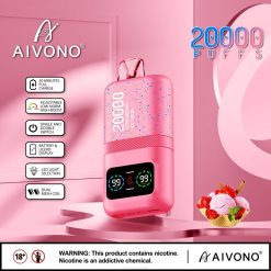 Aivono AIM magic 20000 Strawberry Ice Cream - T86D680 Aivono Vape Australia