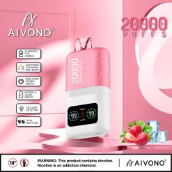 Aivono AIM magic 20000 Strawberry Ice - T86D674 Aivono Vape Review