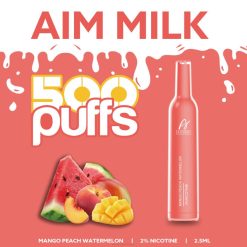 Aivono AIM MILK 500 Mango Peach Watermelon - T86D6268 Aivono Vape Australia