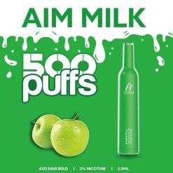 Aivono AIM MILK 500 Sour Apple - T86D6267 Aivono Vape Price