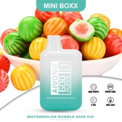 Aivono AIM MINI BOXX 600 Watermelon Bubble Gum Ice - T86D6235 Aivono Vape Price