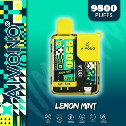 Aivono AIM TANK 9500 Lemon Mint - T86D635 Aivono Vape Price