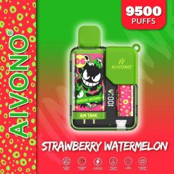 Aivono AIM TANK 9500 Strawberry Watermelon - T86D646 Aivono Vape Review