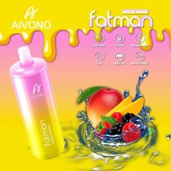 Aivono FATMAN 6800 Mixed Mango - T86D626 Aivono Vape Review